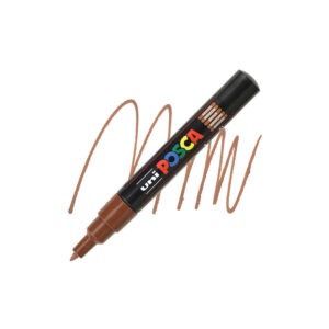 Marker POSCA UNI PC 1M RJAVA 21