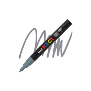 Marker POSCA UNI PC-3M SIVA 37