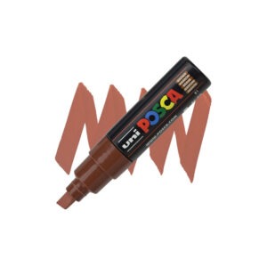 Marker POSCA UNI PC-8K RJAVA