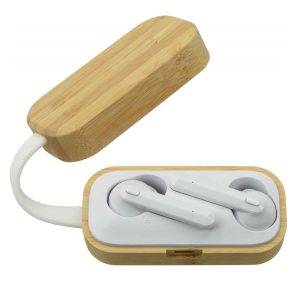 Slušalke BREZŽIČNE ECO BUG BAMBOO Slušalke BREZŽIČNE ECO BUG BAMBOO