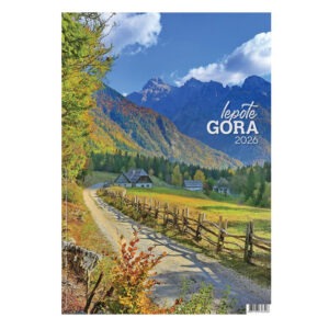 Koledar LEPOTE GORA 2026