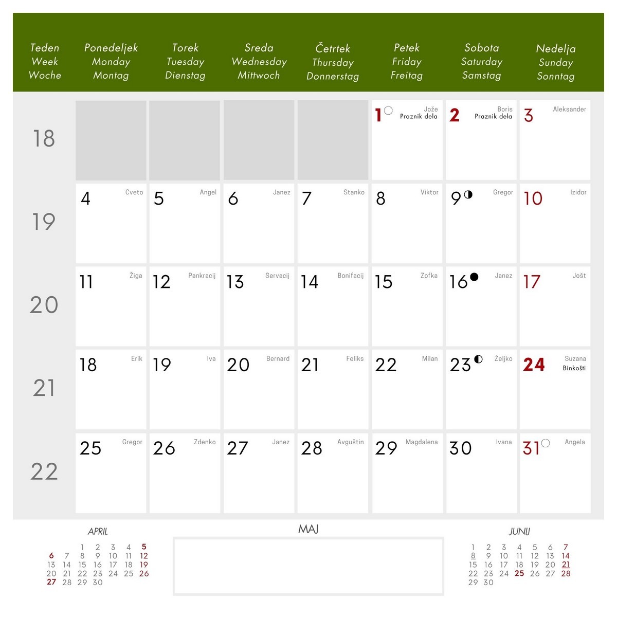 Koledar MOTIVACIJSKI 2026 Koledar MOTIVACIJSKI 2026 - slika 11