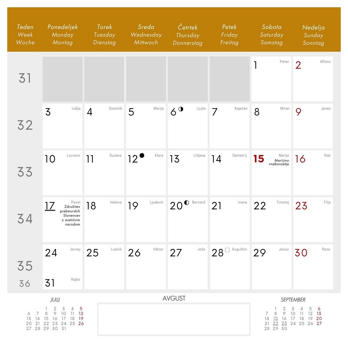 Koledar MOTIVACIJSKI 2026 Koledar MOTIVACIJSKI 2026 - slika 17