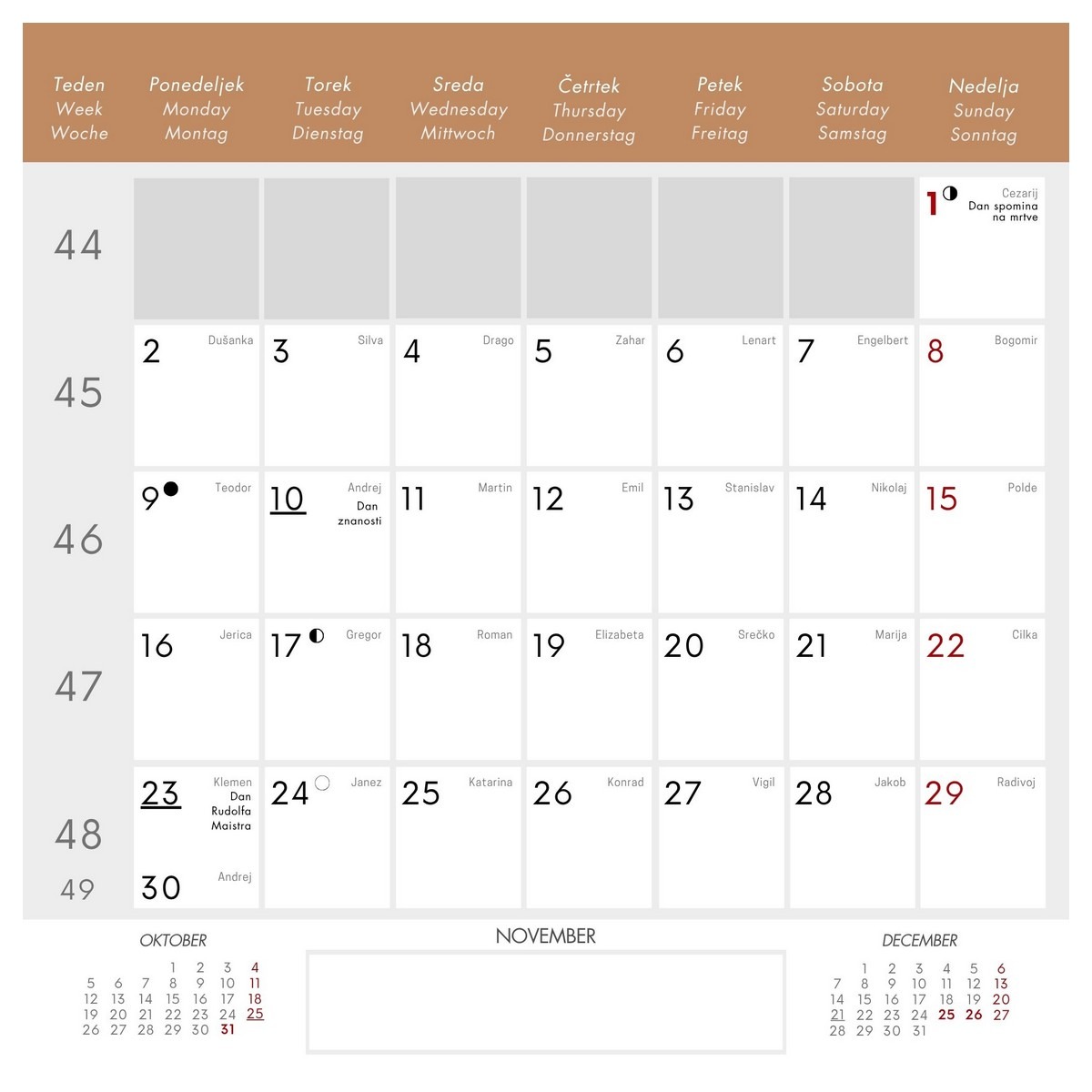 Koledar MOTIVACIJSKI 2026 Koledar MOTIVACIJSKI 2026 - slika 23