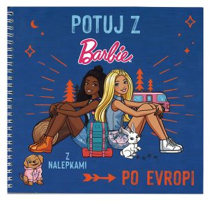 Knjiga POTUJ Z BARBI PO EVROPI