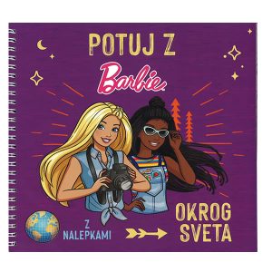 Knjiga POTUJ Z BARBI OKROG SVETA
