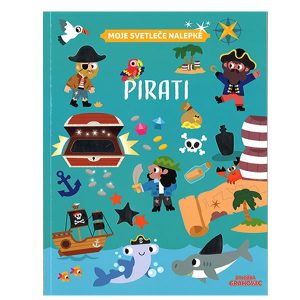 Knjiga MOJE SVETLEČE NALEPKE, PIRATI