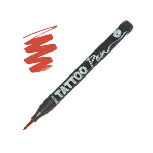 Flomaster ZA KOŽO - TATOO - RDEČ