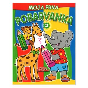 Knjiga MOJA PRVA POBARVANKA 2+