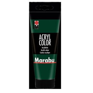 Barva AKRILNA MARABU 100ML 075 BOROVČEVO ZELENA