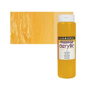 Barva AKRILNA GRADUATE 500ML ZLATA