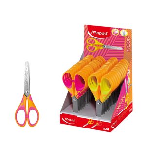 Škarje 13CM MAPED PULSE SOFT NEON
