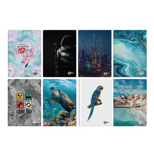 Zvezek A4 ČRTE TRDE PLATNICE 96L S-LINE