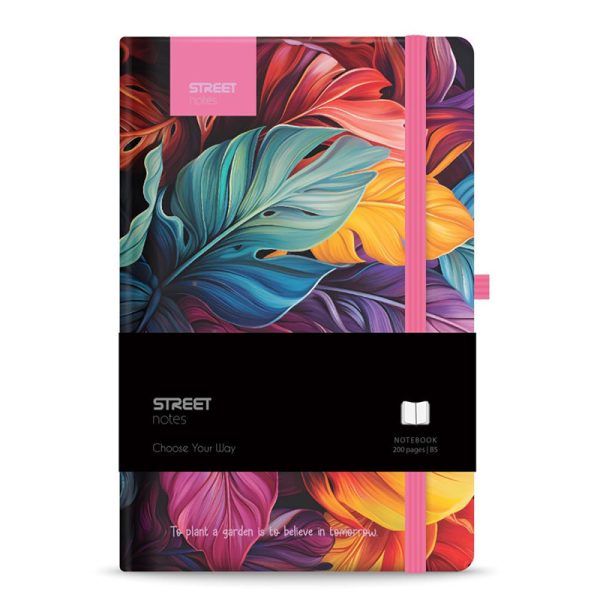 Notes Z ELASTIKO FLOWERS PETAL B5 96L