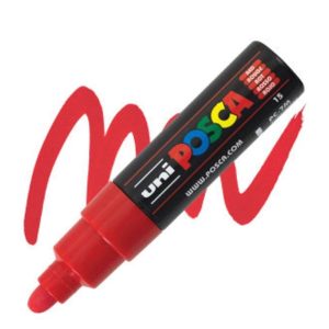Marker POSCA PC-7M 4.5-5.5MM RDEČ Marker POSCA PC-7M 4.5-5.5MM RDEČ