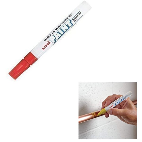 Marker UNI PAINT PX-20 2,2-2,8MM RDEČ