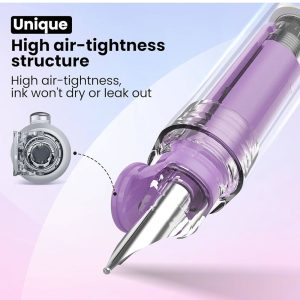 Nalivnik WRITECH CLICK + 5 BOMBIC VIJOLA Nalivnik WRITECH CLICK + 5 BOMBIC VIJOLA