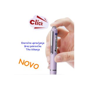 Nalivnik WRITECH CLICK + 5 BOMBIC VIJOLA Nalivnik WRITECH CLICK + 5 BOMBIC VIJOLA