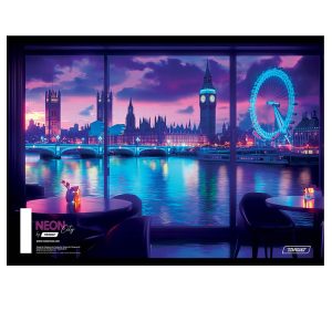 Zvezek A4 MK 52L CITY NEON TARGET Zvezek A4 MK 52L CITY NEON TARGET