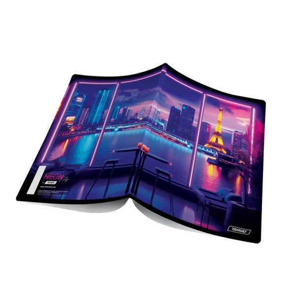 Zvezek A4 MK 52L CITY NEON TARGET