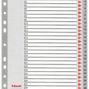 Karton PREGRADNI ESSELTE  PP, SIV, 1-31