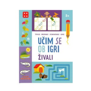 Knjiga UČIM SE OB IGRI ŽIVALI 5+