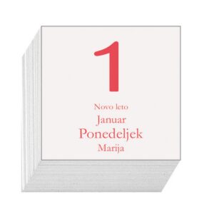 Koledar KOCKA