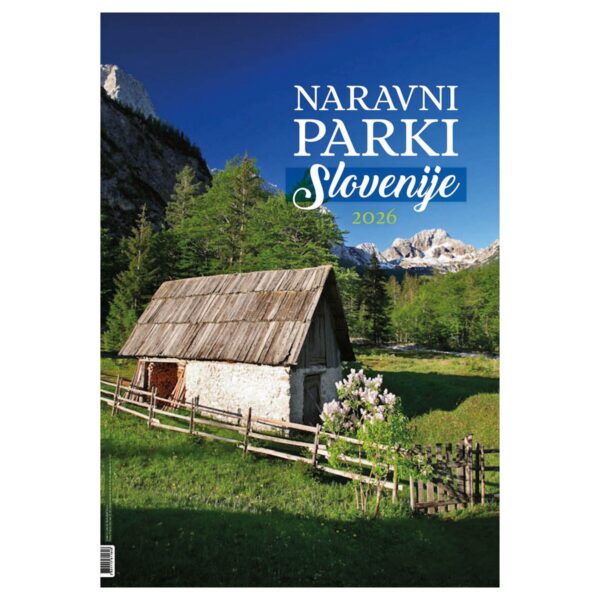 Koledar NARAVNI PARKI SLOVENIJE 2026