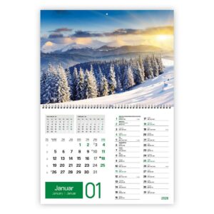 Koledar ZELENI ZAKLADI 2026 2 DELNI