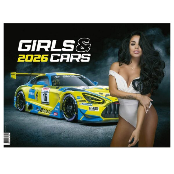 Koledar GIRLS AND CARS 2026