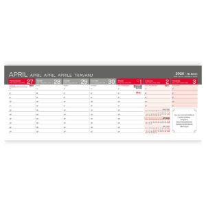 Koledar NAMIZNI LEŽEČI POZITIVNE MISLI 2026