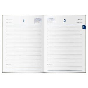 Dnevnik Z DATUMI B5 SIVA 2026