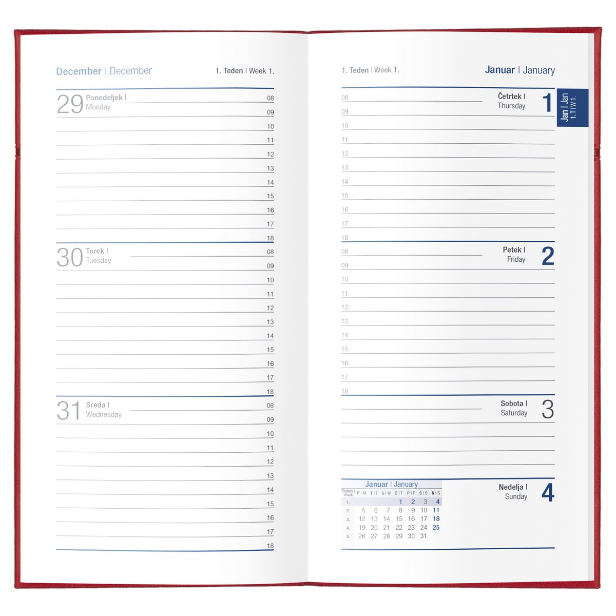 Planer TURI RDEČ Planer TURI RDEČ - slika 2