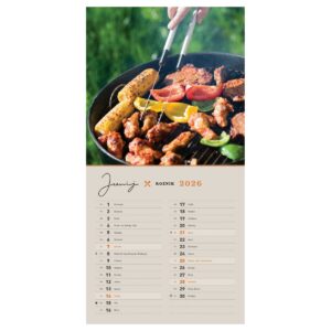 Koledar Z OKUSOM DOMAČEGA 2026 Koledar Z OKUSOM DOMAČEGA 2026