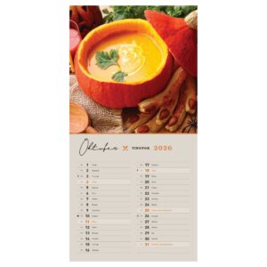 Koledar Z OKUSOM DOMAČEGA 2026 Koledar Z OKUSOM DOMAČEGA 2026