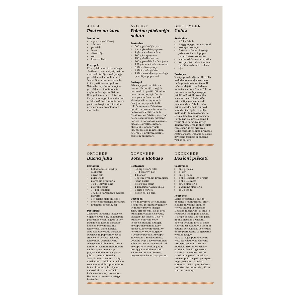 Koledar Z OKUSOM DOMAČEGA 2026 Koledar Z OKUSOM DOMAČEGA 2026 - slika 15