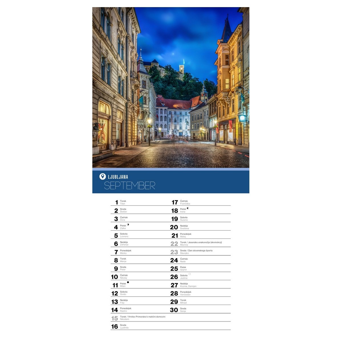Koledar LEPA SLOVENIJA 2026 - slika 10