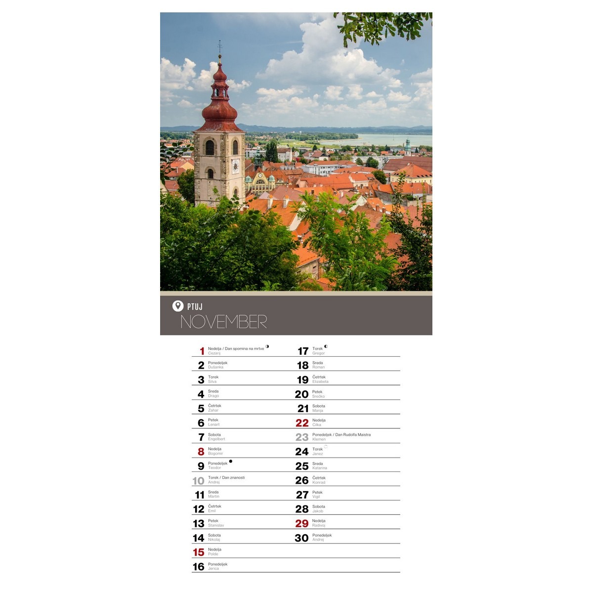 Koledar LEPA SLOVENIJA 2026 - slika 12