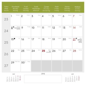 Koledar MUCE 2026 Koledar MUCE 2026