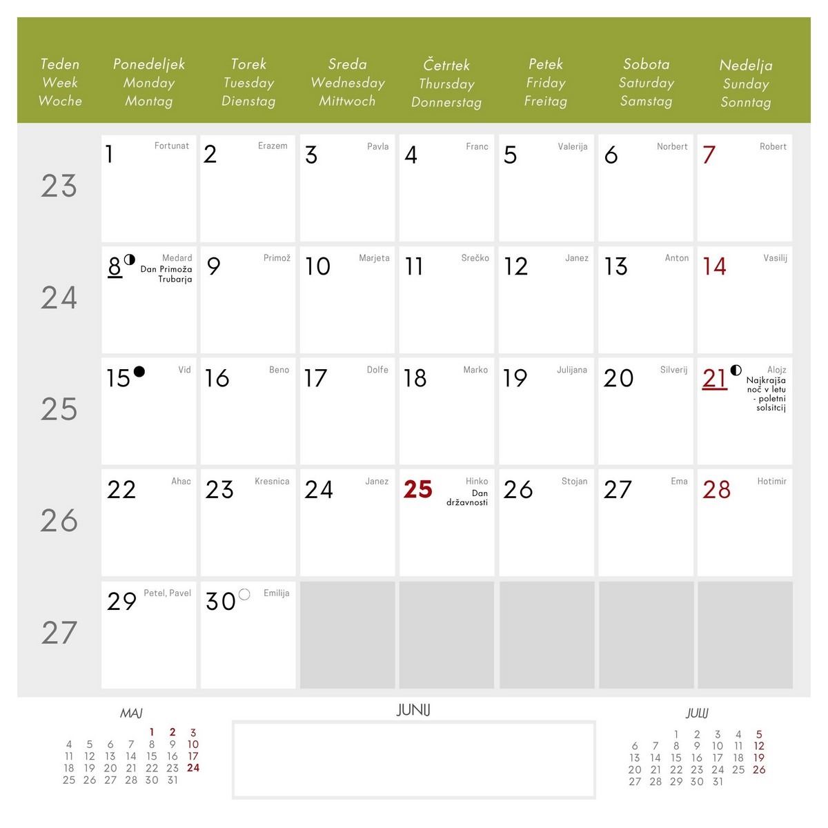 Koledar MUCE 2026 Koledar MUCE 2026 - slika 13