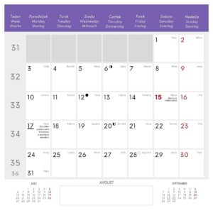 Koledar MUCE 2026 Koledar MUCE 2026