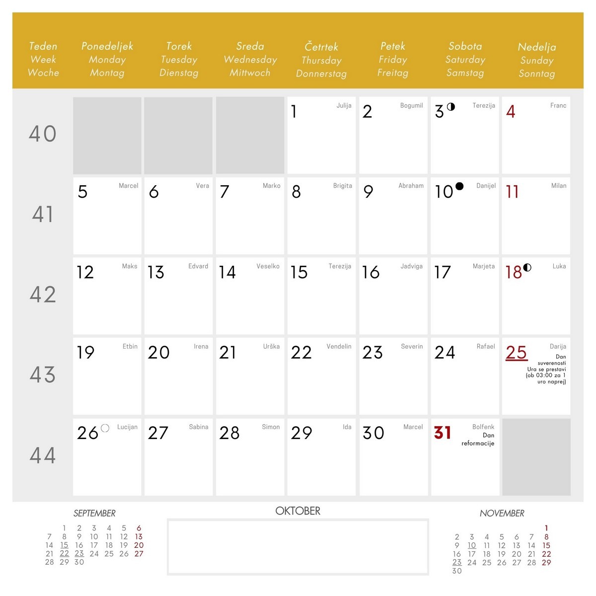 Koledar MUCE 2026 Koledar MUCE 2026 - slika 21