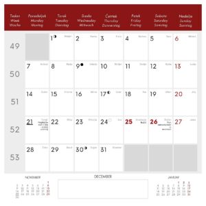 Koledar MUCE 2026 Koledar MUCE 2026