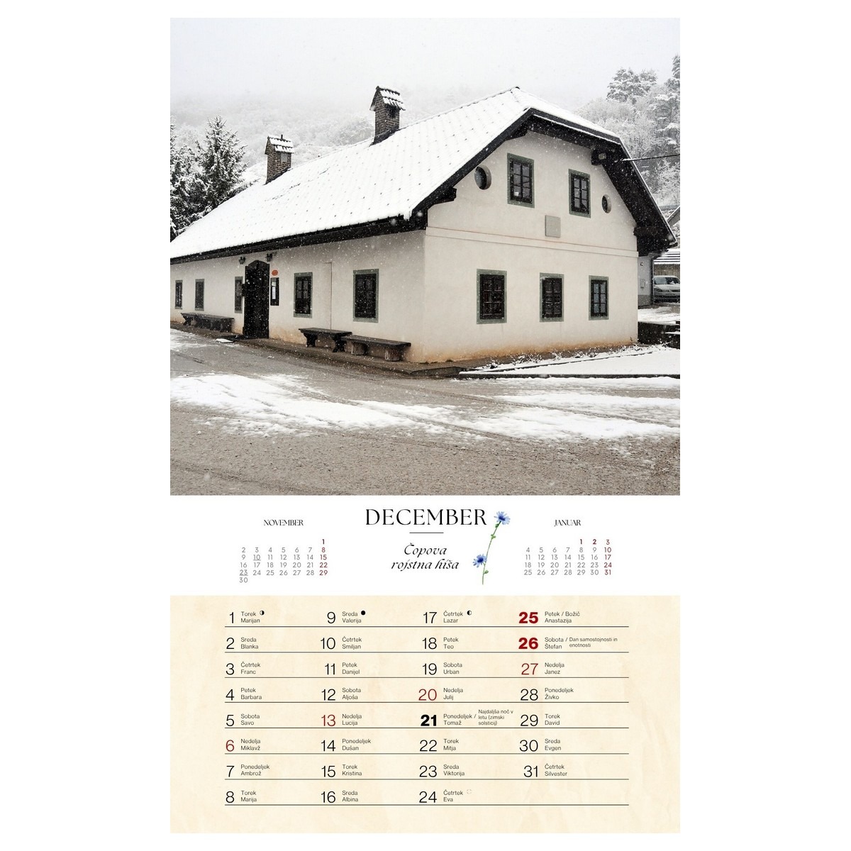 Koledar DOMAČIJE SLOVENIJE 2026 - slika 13