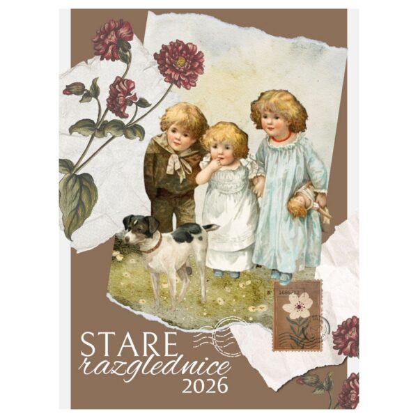 Koledar STARE RAZGLEDNICE - VELIKE 2026