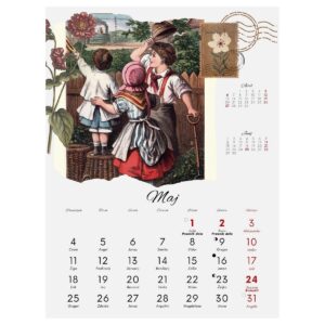 Koledar STARE RAZGLEDNICE - VELIKE 2026 Koledar STARE RAZGLEDNICE - VELIKE 2026