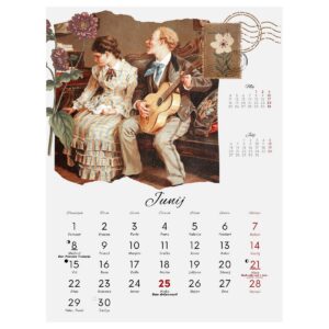 Koledar STARE RAZGLEDNICE - VELIKE 2026 Koledar STARE RAZGLEDNICE - VELIKE 2026