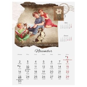 Koledar STARE RAZGLEDNICE - VELIKE 2026 Koledar STARE RAZGLEDNICE - VELIKE 2026