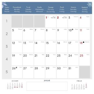 Koledar AKVAREL 2026