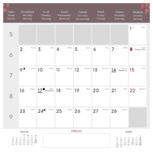 Koledar AKVAREL 2026